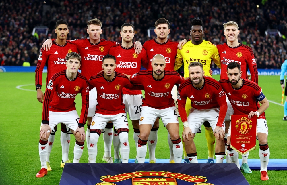 Đội hình Man United hiện tại tham gia thi đấu